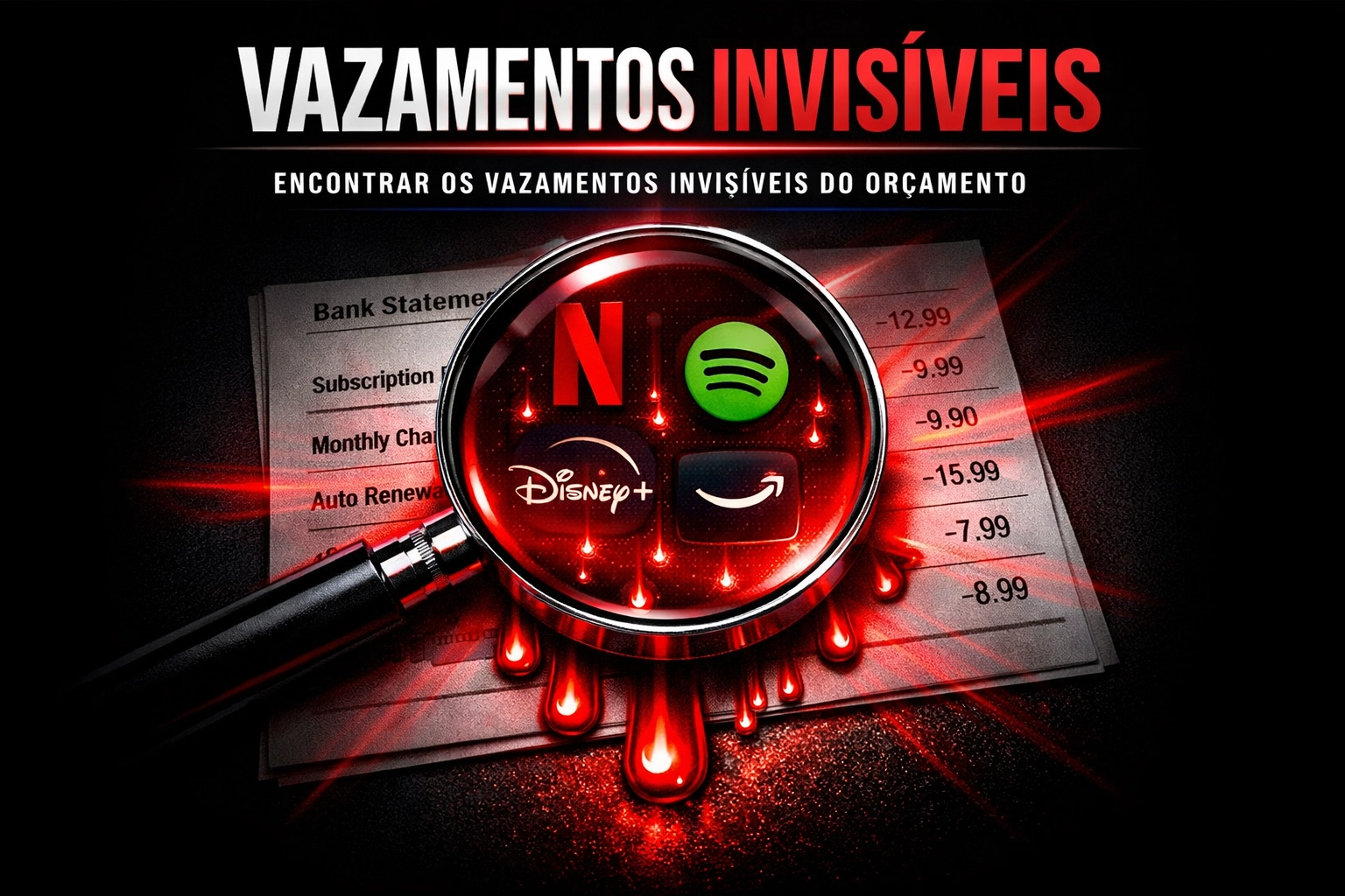 Vazamentos invisíveis